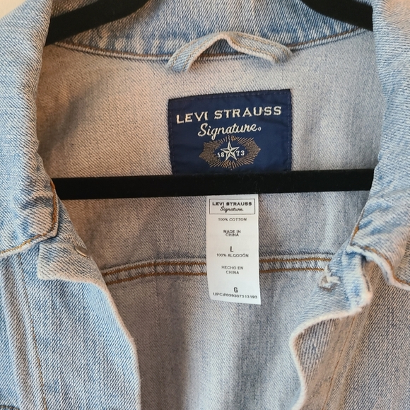 Vintage Levi's Strauss denim jacket size L Men's - Picture 3 of 10